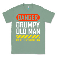 Sage funny danger grumpy old man sarcastic saying, retirement t shirt Classic Tee - linhVisuals