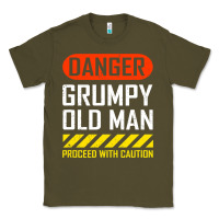 Army Green funny danger grumpy old man sarcastic saying, retirement t shirt Classic Tee - linhVisuals