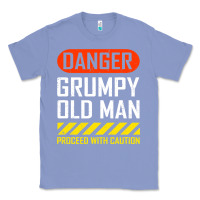 Colony Blue funny danger grumpy old man sarcastic saying, retirement t shirt Classic Tee - linhVisuals