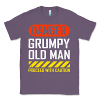 Lavender funny danger grumpy old man sarcastic saying, retirement t shirt Classic Tee - linhVisuals