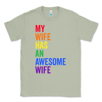 Matcha my wife has an awesome wife funny lesbian wedding gift t shirt Classic Tee - linhVisuals