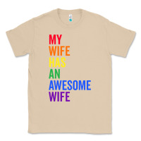 Mushroom my wife has an awesome wife funny lesbian wedding gift t shirt Classic Tee - linhVisuals
