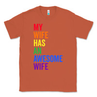 Copper my wife has an awesome wife funny lesbian wedding gift t shirt Classic Tee - linhVisuals