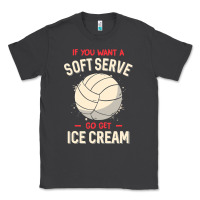 Smoke funny volleyball if you want a soft serve volleyball t shirt Classic Tee - linhVisuals