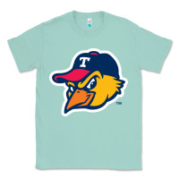 Seafoam suitable-toledo-mud-hens-worn Classic Tee - linhVisuals