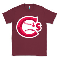 Burgundy suitable-vancouver-canadians-worn Classic Tee - linhVisuals