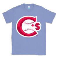 Colony Blue suitable-vancouver-canadians-worn Classic Tee - linhVisuals