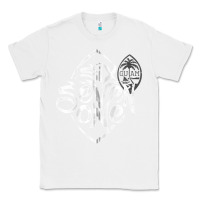 White guam hoodie hafa adai chamorro guamanian guahan 671 black zip hoodie Classic Tee - linhVisuals