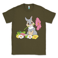 Army Green thumper Classic Tee - linhVisuals