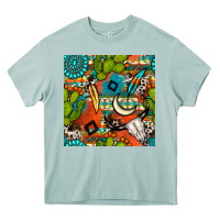 Arona western cactus aztec seamless pattern Heavy Core Tee - BundleAndBundleShop
