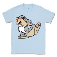 Dusty Blue thumper Classic Tee - linhVisuals