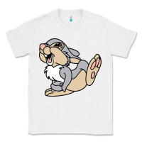 White thumper Classic Tee - linhVisuals