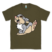 Army Green thumper Classic Tee - linhVisuals