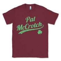 Burgundy pat mccrotch funny st. patrick's day long sleeve t shirt Classic Tee - linhVisuals