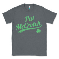 Charcoal Heather pat mccrotch funny st. patrick's day long sleeve t shirt Classic Tee - linhVisuals