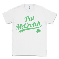 White pat mccrotch funny st. patrick's day long sleeve t shirt Classic Tee - linhVisuals