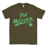 Army Green pat mccrotch funny st. patrick's day long sleeve t shirt Classic Tee - linhVisuals