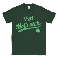 Sports Green pat mccrotch funny st. patrick's day long sleeve t shirt Classic Tee - linhVisuals