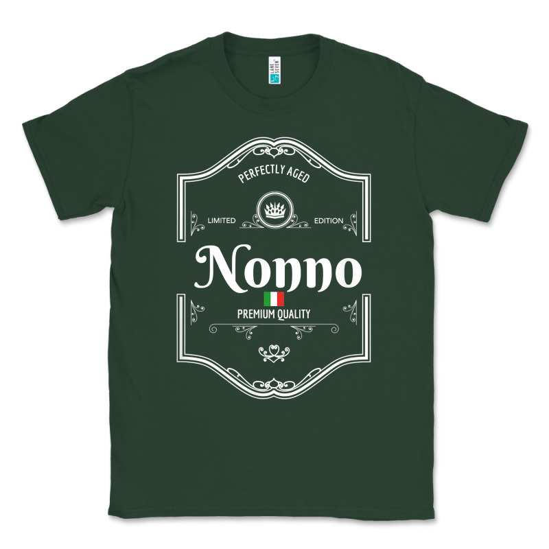 Perfectly Aged Premium Quality Italian Nonno Shirt Classic Tee by linhVisuals | Teevron