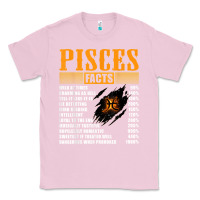 Bubblegum Pink pisces facts t shirt pisces birthday gifts Classic Tee - linhVisuals