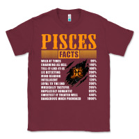 Pisces Facts T Shirt Pisces Birthday Gifts Classic Tee | Teevron
