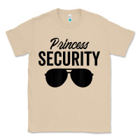 Princess Security Dad Boyfriend Husband Pregnancy T Shirt Classic Tee | Teevron