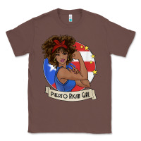 Chestnut puerto rican girl strong t shirt puerto rico pride boricua Classic Tee - linhVisuals