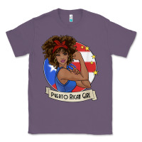 Lavender puerto rican girl strong t shirt puerto rico pride boricua Classic Tee - linhVisuals