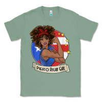 Sage puerto rican girl strong t shirt puerto rico pride boricua Classic Tee - linhVisuals
