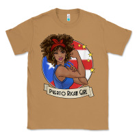 Toasted Coconut puerto rican girl strong t shirt puerto rico pride boricua Classic Tee - linhVisuals