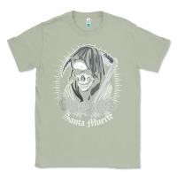 Matcha santa muerte female deity mexican satanic dead sugar skull tank top Classic Tee - linhVisuals