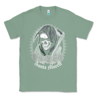 Sage santa muerte female deity mexican satanic dead sugar skull tank top Classic Tee - linhVisuals