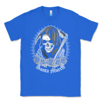 True Royal santa muerte female deity mexican satanic dead sugar skull tank top Classic Tee - linhVisuals