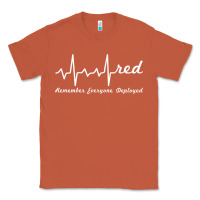 Copper red friday military remember everyone deployed heartbeat t shirt Classic Tee - linhVisuals