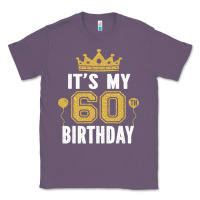 Lavender it's my 60th birthday gift for 60 years old man and woman t shirt Classic Tee - linhVisuals