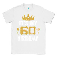 White it's my 60th birthday gift for 60 years old man and woman t shirt Classic Tee - linhVisuals