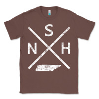 Chestnut vintage nashville retro nsh cross t shirt Classic Tee - linhVisuals