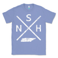 Colony Blue vintage nashville retro nsh cross t shirt Classic Tee - linhVisuals