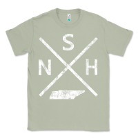 Matcha vintage nashville retro nsh cross t shirt Classic Tee - linhVisuals