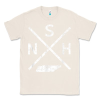 Natural vintage nashville retro nsh cross t shirt Classic Tee - linhVisuals