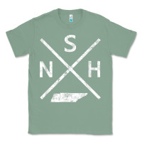 Sage vintage nashville retro nsh cross t shirt Classic Tee - linhVisuals
