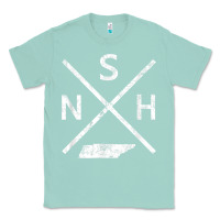 Seafoam vintage nashville retro nsh cross t shirt Classic Tee - linhVisuals