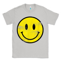 Moon Dust vintage retro happy smiley face 80's 90's aesthetic t shirt Classic Tee - linhVisuals