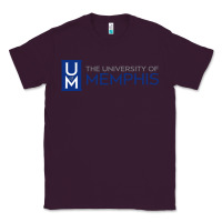 Plum The university of memphis Classic Tee - linhVisuals
