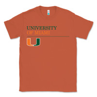 Copper The university of miami Classic Tee - linhVisuals