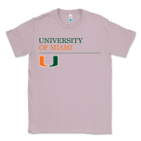 Lilac The university of miami Classic Tee - linhVisuals