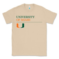 Mushroom The university of miami Classic Tee - linhVisuals