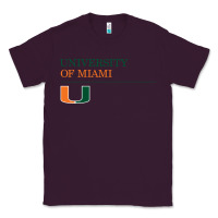 The University Of Miami Classic Tee | Teevron