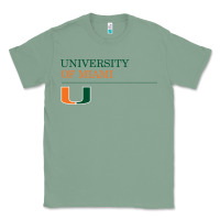 Sage The university of miami Classic Tee - linhVisuals