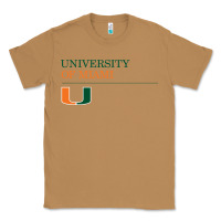Toasted Coconut The university of miami Classic Tee - linhVisuals